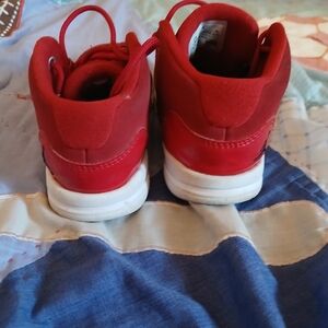 Jordan Kids Bright Red Sneakers
